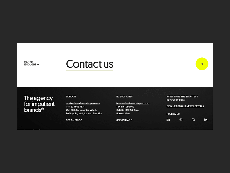 Footer Website