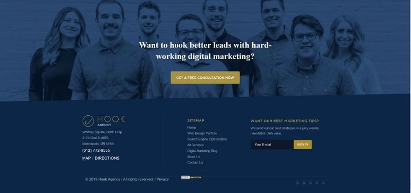 Footer Website