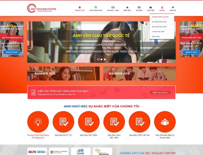 website giáo dục