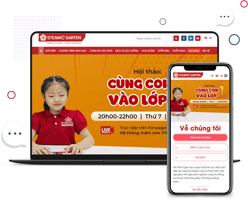website giáo dục