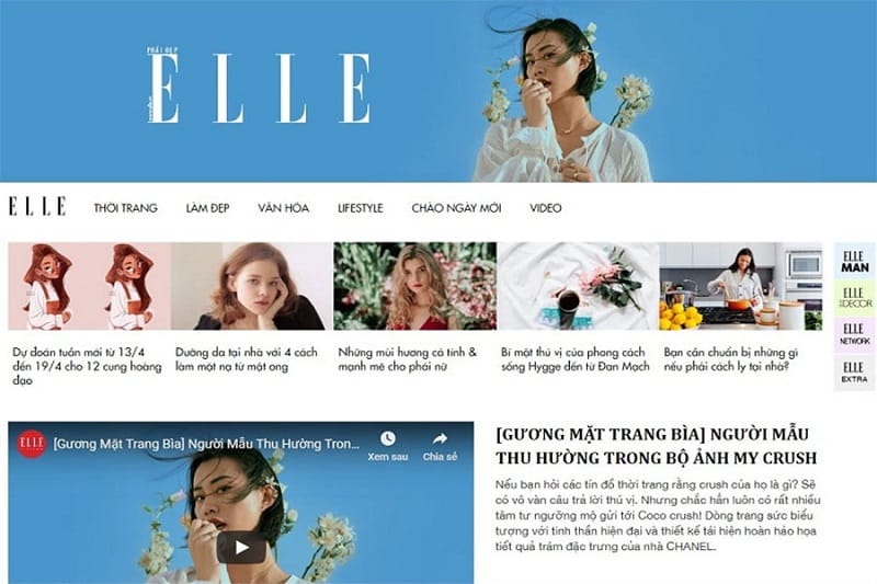 Website thời trang
